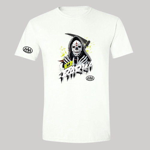 Playera Hombre Lucha Libre Aaa Luchador La Parka Fosfo