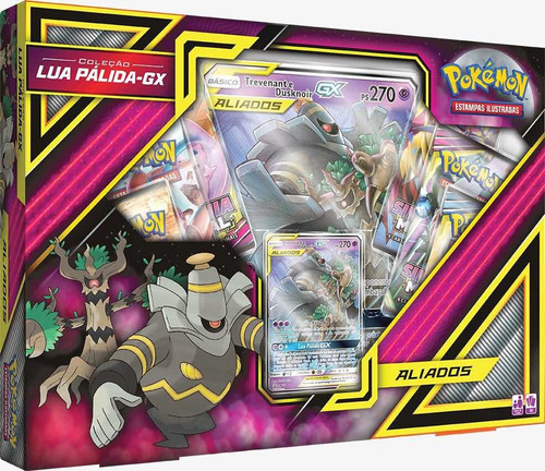 Pokémon - Box Lua Pálida Gx (trevenant E Dusknoir) - Aliados