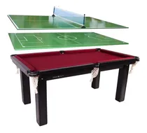 Comprar Mesa 4 Em 1 Vinho Sinuca Ping Pong Tenis Mesa Futebol Botão