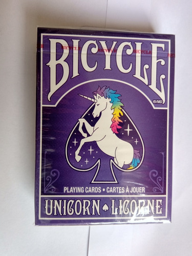 Baraja Bicycle - Unicornio - De Colección - Nueva Sellada