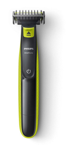 Rasuradora Eléctrica Philips Oneblade Qp2520/30 One Blade Color Verde/gris