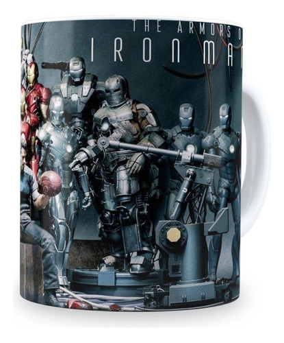  Caneca Personalizada Homem De Ferro 325 Ml Original