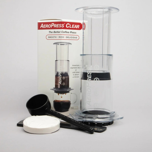 Aeropress Transparente  Coffee Maker Cafetera Portátil Clear