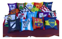 Comprar Almohadón 28 X 28cm Equipos Deportivos Fútbol Buena Imagen