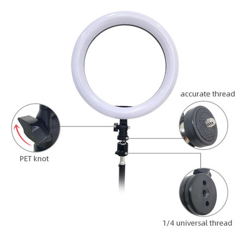 Ringlinght Led Luz Flash Estudio Profissional Com Tripe 210m