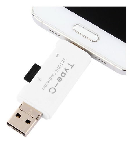 Imagen 8 de 10 de Adaptador Usb C - Lector De Memoria Sd - Micro Sd - Otg