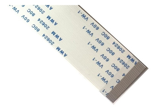 1 Cabo Flat 40 Vias Normal 10cm X 2,0cm - Awm20624 60v 80c