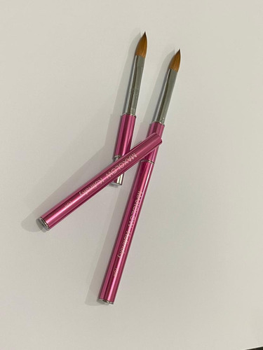 Imagen 2 de 2 de Pincel Maxglow #12 Kolinsky Uñas Acrílicas Nuevo Manicure