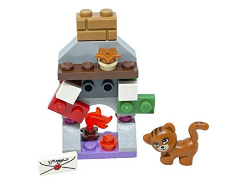 Set De Accesorios Lego Friends: Chimenea Navideña (23 Uds)