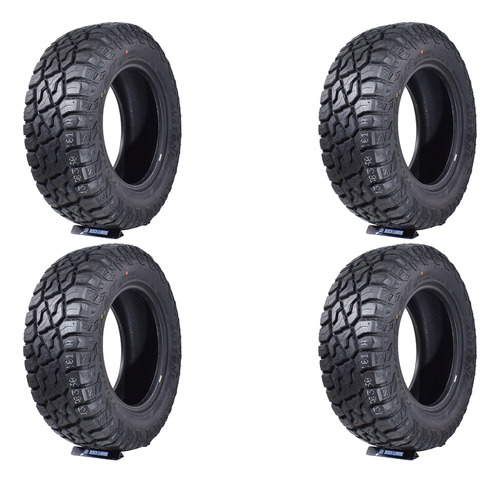 Juego De Llantas Austone 33x12.5 R20 Sp309 R/t 10pr Híbrida