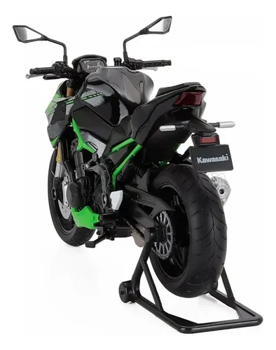 Miniatura Mini Moto Metal - Kawasaki Z900 Se 2024 - 1:12 Verde