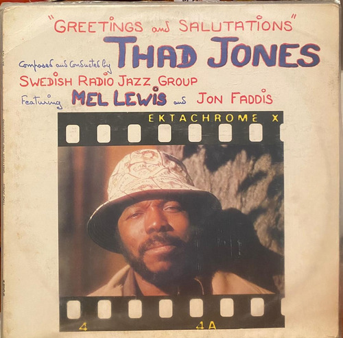 Disco Lp - Thad Jones / Greetings And Salutations. Album