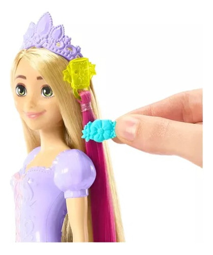 Muñeca Disney Princess Rapunzel Cabello Cuento De Hadas