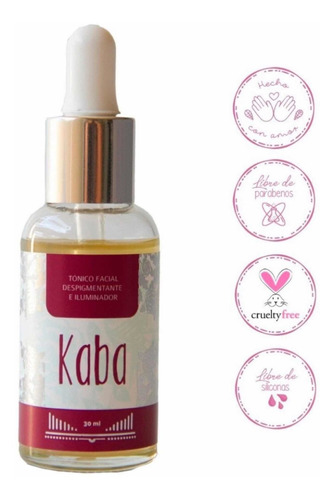 Kaba Tonico Despigmentante E Iluminador 30ml