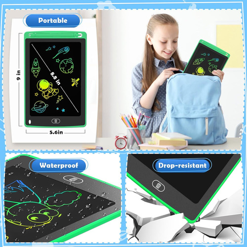 Tableta De Escritura Lcd Para Niños, Tableta De Dibujo Color