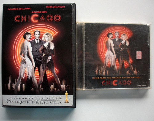 Dvd+cd Bso - Chicago - Richard Gere - Film + Cd Soundtrack