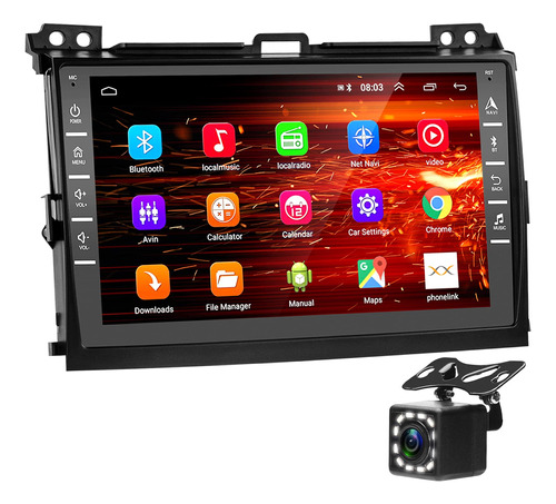 Android 9.1 Hd Espejo Vehiculo Gps Radio Reproductor 120