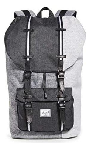 Mochila Portátil Herschel Little America, Raven Classic 25,0