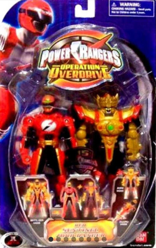 Power Rangers Dino Charge Armored Dino Red Ranger Envíograti (Usado)