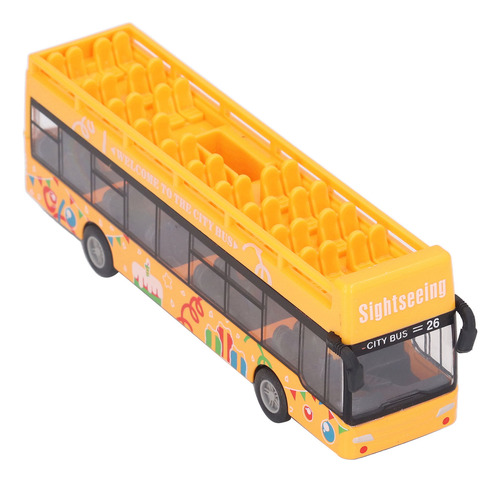 Autobús Convertible De Aleación (amarillo) Autobús Retráctil