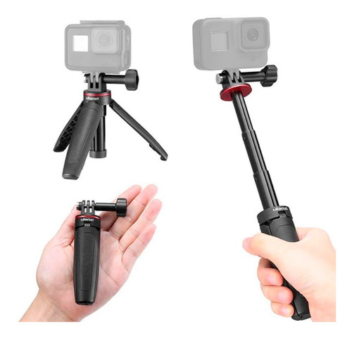 Mini Tripode Ulanzi Mt09 Para Cámaras Accion Gopro U Otras