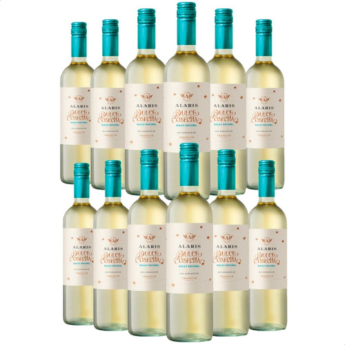 Vino Alaris Dulce Cosecha Trapiche Natural Pack X12 Botellas