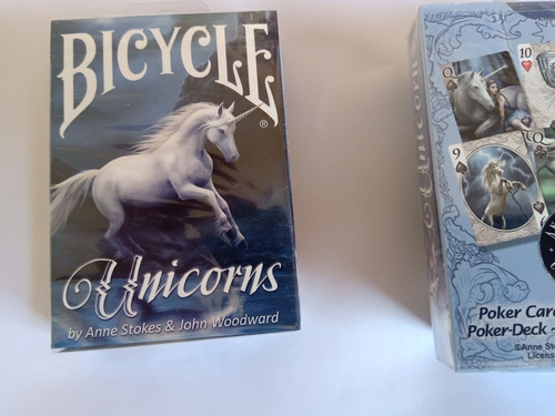 Baraja Bicycle Unicorns - Original U.s..a. Nueva Sellada