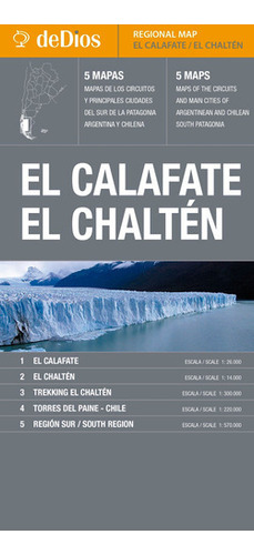 Regional Map - El Calafate, El Chalten  