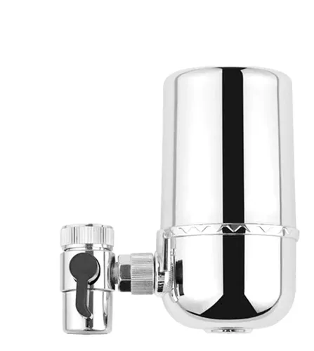 Filtro De Agua Para Encimera Con Cartucho De Cerámica, Conexión G1/2, Elimina Cloro Y Metales Pesados, Caudal 90L/h, Para Grifo De Cocina Y Baño, Fácil Instalación