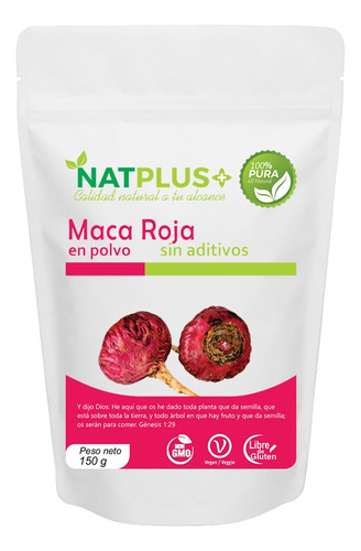 Maca Roja En Polvo 150g