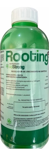 Rooting, Enraizador De Plantas, Regulador Crecimiento 1 Lt