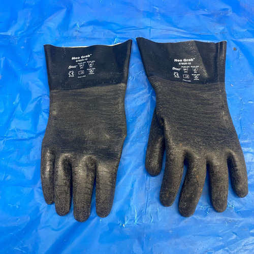 Neo Grab Gloves 6780r-10 En388:2003 3111 Usa Black Color Jjo
