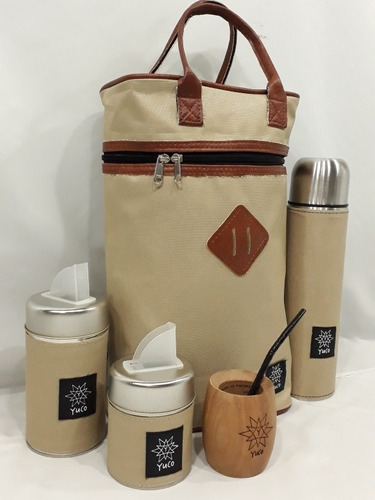 Set Matero Kit Completo | Bolso + Termo + Mate + Latas -yuco