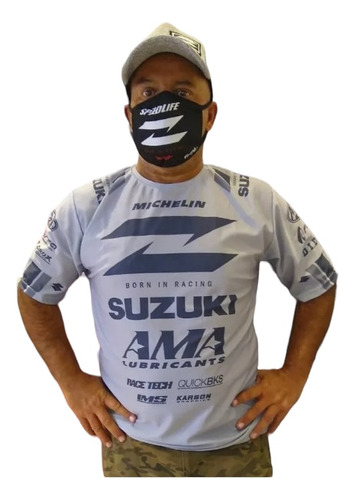 Remera Radikal Team Suzuki- Ama 2020 - All Motors -