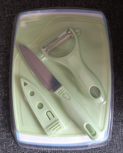 Kit Cuchillo Y Tabla De Picar