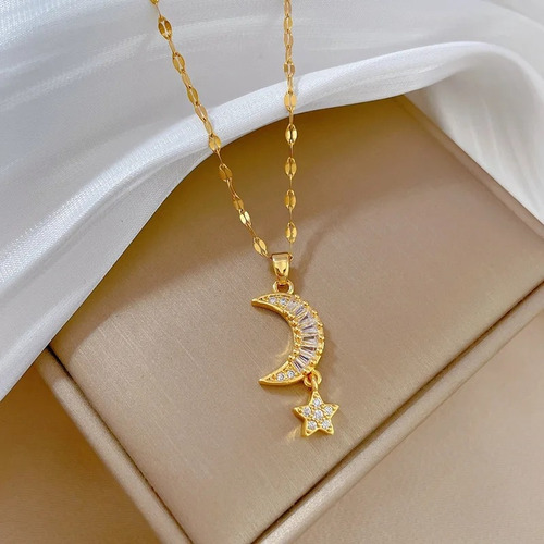 Collar Elegante Regalo Novia Esposa Amiga Mamá Acero