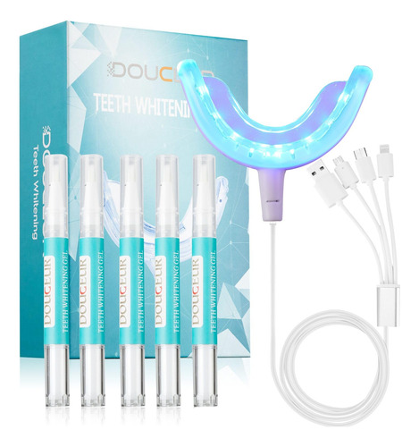 Kit De Blanqueamiento Dental Con Luz Led  Zweesait Blanquea