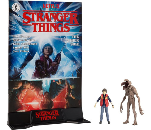 Mcfarlane Stranger Things Figura Will & Demogordon + Comic 