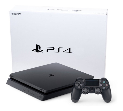 Ps4 Slim Negra 1tb Nueva Garantía 1 Año Juegos Ya! 