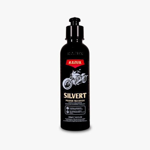 Silvert 240ml Polidor Tira Riscos E Marcas D'água Razux