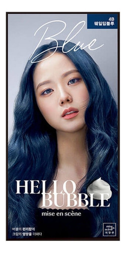  Blackpink X Mise En Scène All New Hello Bubble Tono 4B Whale Deep Blue