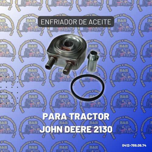 Enfriador De Aceite Para Tractor John Deere 2130