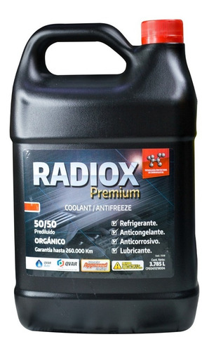 Refrigerante Rojo Radiox Premium 50/50