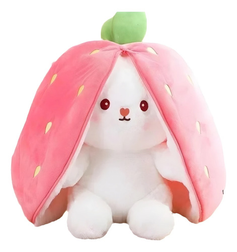 Peluche Conejo Oreja Zanahoria Fresa Tierno Kawaii Regalo 