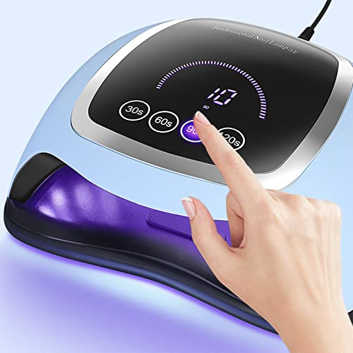 Lámpara De Uñas Led Uv Winjoy, Luz Uv Rápida De 168 W Par