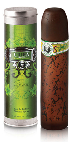 Cuba Green Edt 100ml Silk Perfumes Originales