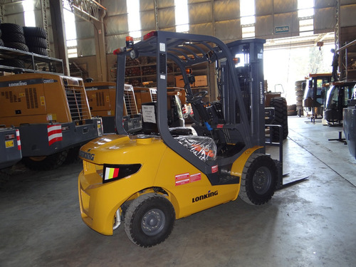 Autoelevador Lonking Lg25dt Triple Torre 4,5m Levante 2.5tn