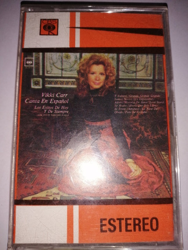 Vikki Carr Canta En Español Cassette Nac Ed 1973 Mdisk