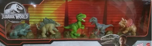  Dinosaurios Micro Coleccion 5 Piezas Jurassic World