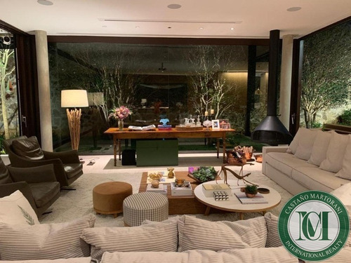 Imagem 10 de 28 de Mansão Alto Padrão A Beira Lago. - Ca00392 - 70218029